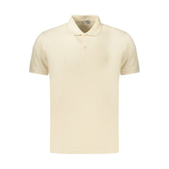 Coveri Moving Beige Cotton Men Polo
