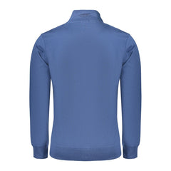 Coveri Moving Blue Cotton Men's Sweatshirt