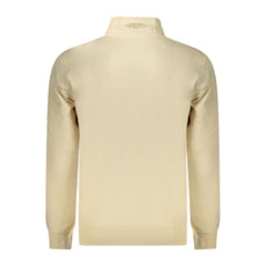 Coveri Moving Beige Cotton Men's Sweatshirt
