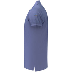 Norway 1963 Blue Cotton Mens Polo