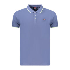 Norway 1963 Blue Cotton Men's Polo Shirt