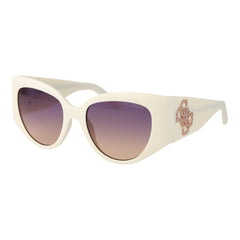 Guess White Plastic Sunglasses