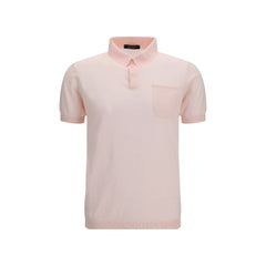 Aragona Cashmere Multicolor Cotton Polo Shirt