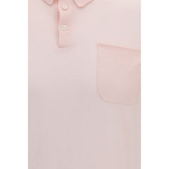 Aragona Cashmere Multicolor Cotton Polo Shirt