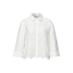 Street One White Cotton Blouse