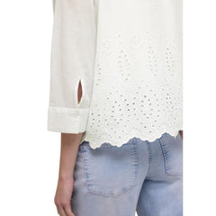 Street One White Cotton Blouse