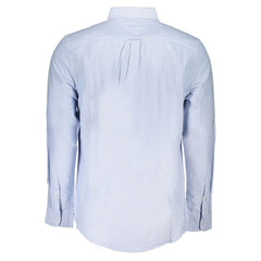 Tommy Hilfiger Azzurro Cotton Men's Shirt
