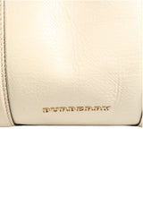 Burberry Chalk White Large Leather Tote Bag