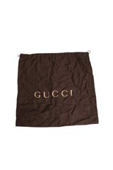 Gucci Red Leather Bamboo Daily Tote Crossbody Bag