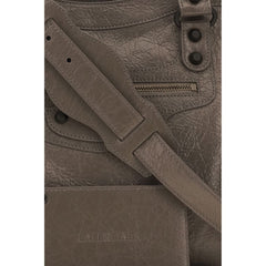 Balenciaga Bicolor Lamb Ovis Aries Aries Shoulder Bag