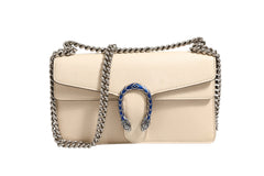 Gucci Dionysus White Leather Handbag