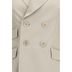 Max Mara Beige Wool Oves Aries Blazer