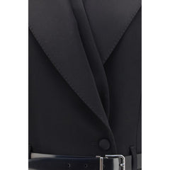 Dolce & Gabbana Black Wool Oves Aries Jacket