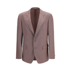 Dolce & Gabbana Brown Wool Oves Aries Jacket