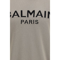 Balmain Bicolor Wool Oves Aries Sweatshirt