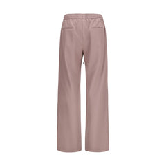 Dolce & Gabbana Brown Wool Oves Aries Joggers (Workout Pants)