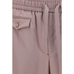 Dolce & Gabbana Brown Wool Oves Aries Joggers (Workout Pants)