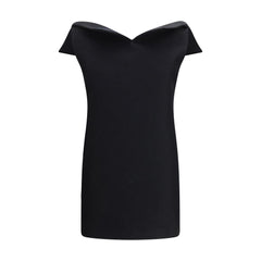 Balenciaga Black Wool Oves Aries Cocktail Dress