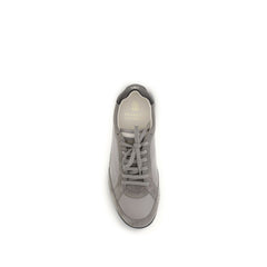 Brunello Cucinelli Gray Deer Sneakers