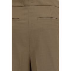 Lardini Brown Wool Oves Aries Casual Pants