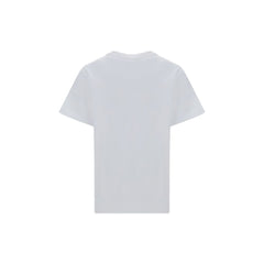 Ganni White Cotton T-Shirt