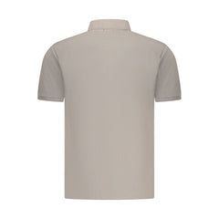 Coveri Moving Gray Cotton Men's Polo Shirt