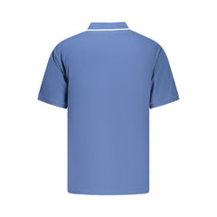 Coveri Moving Blue Cotton Men's Polo Shirt