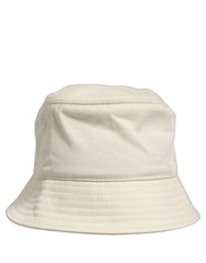 Dolce & Gabbana Men White Cotton Fisherman Bucket Hat