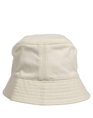 Dolce & Gabbana Men White Cotton Fisherman Bucket Hat