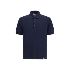 Premiata Blue Cotton Polo Shirt