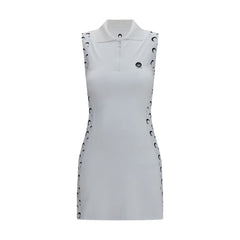 Marine Serre White Polyamide Casual Dress