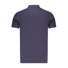 Marina Militare Blue Cotton Men's Polo Shirt