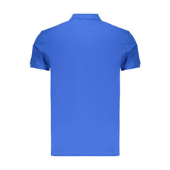 Marina Militare Blue Cotton Men Polo
