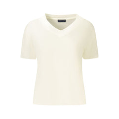 North Sails White Linen T-Shirt