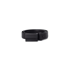 Antony Morato Black Leather Regular Belt