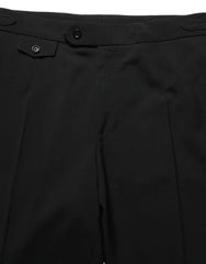 Dolce & Gabbana Black Tapered Leg Men Dress Trouser Pants