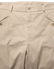 Dolce & Gabbana Beige Re-Editon Mid Waist Tapered Men Pants