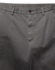 Dolce & Gabbana Dark Gray MidWaist Straight Men Trouser Pants