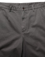 Dolce & Gabbana Dark Gray MidWaist Straight Men Trouser Pants