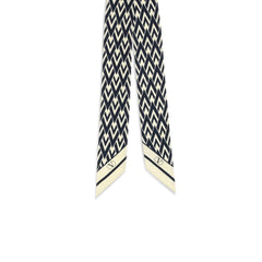 Valentino Garavani Blue Silk Scarf
