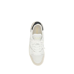 Axel Arigato White Calf Leather Bos Taurus Athletic Sneakers