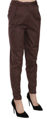 Just Cavalli High Waist Tapered Chic Formal Pants