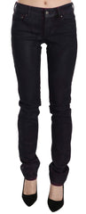 Just Cavalli Chic Black Low Waist Skinny Denim