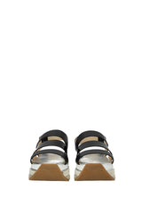 Hogan sandals women leather black