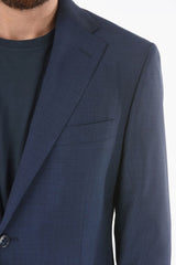 virgin wool MANTUA side vents notch lapel 2-button suit