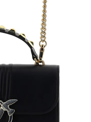 Leather love bag bell