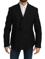 Dolce & Gabbana Elegant Black Slim Fit Formal Blazer