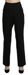 BENCIVENGA Elegant High Waist Black Pants