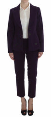 BENCIVENGA Elegant Striped Pant & Blazer Suit