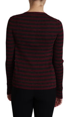 Dolce & Gabbana Elegant Striped Viscose Cardigan